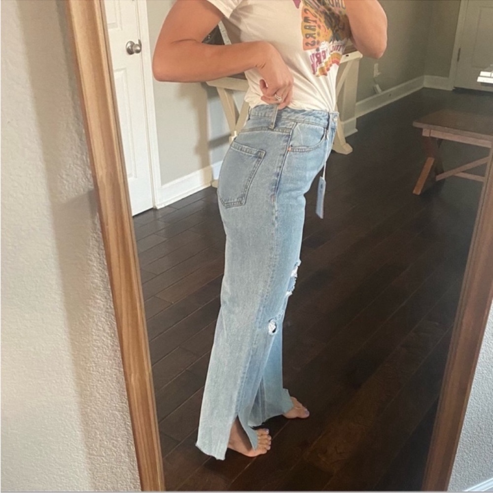 Sanctuary Denim The Flashback high rise Wide leg jeans - Picture 11 of 11